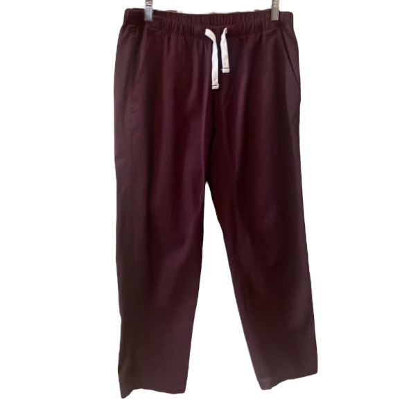 Roots Burgundy Pull On Ankle Pants Size Small - Picture 1 of 15